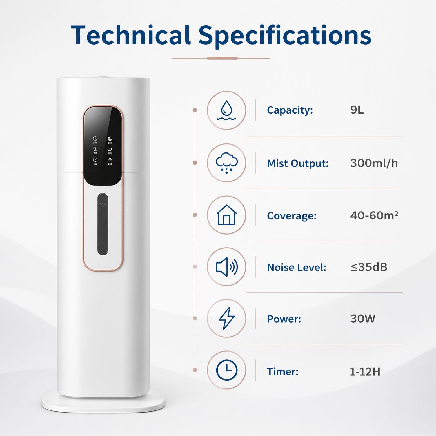 smart air humidifier